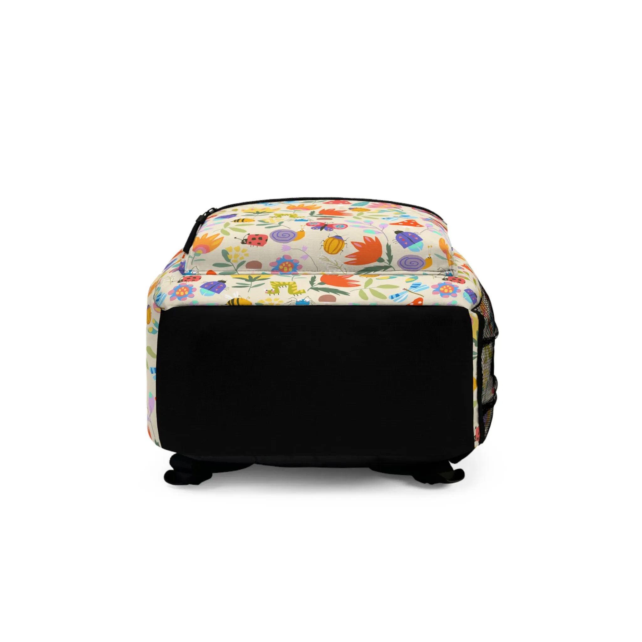 Springtime Whimsy: Ladybugs, Butterflies, and Blooming Flowers Lightweight Backpack