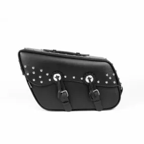 TEK LEATHER SADDLE BAG LUGGAGE AC43-TK
