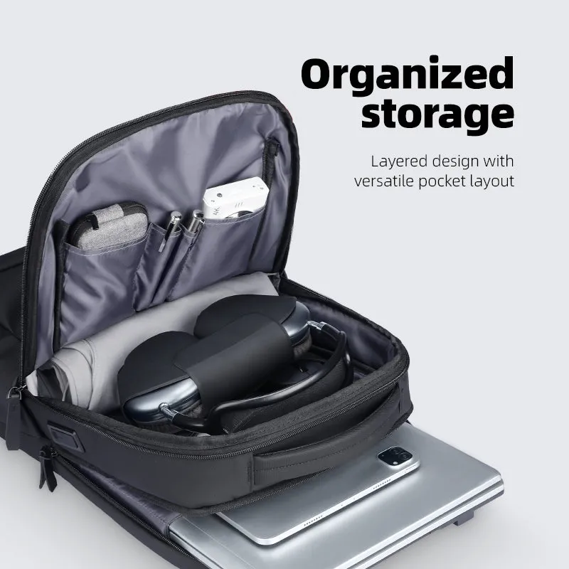 UrbanFlex Lite: Lightweight Backpack with Separate Computer Compartment Designed for Business