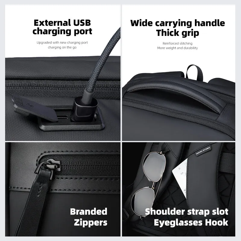 UrbanFlex Lite: Lightweight Backpack with Separate Computer Compartment Designed for Business