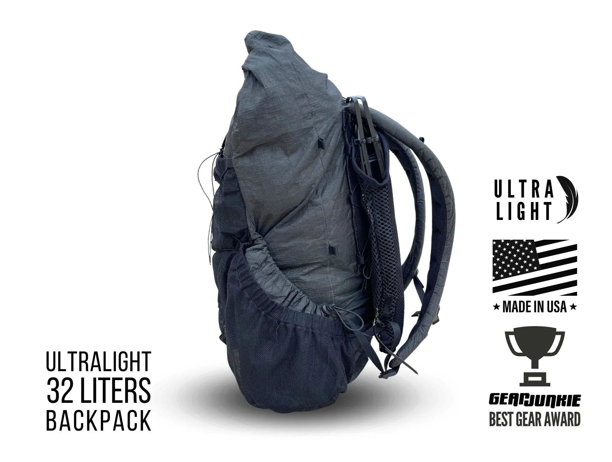 Vaucluse Backpack Ventilation Gear - Mesh Sleeve