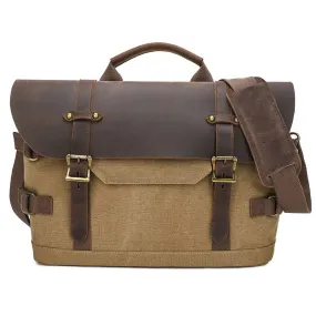Vintage Canvas Shoulder Bag Men Messenger Bag